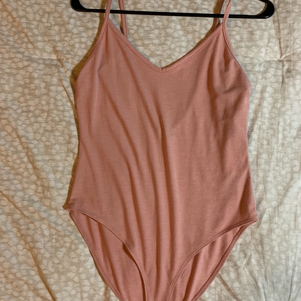 Pink bodysuit